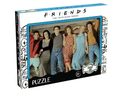Winning Moves Friends - Group Picture, Lying on the Stairs (1000) - Rekommenderas