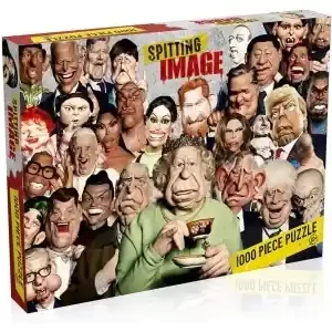 Winning Moves Spitting Image (1000) - Sista chansen