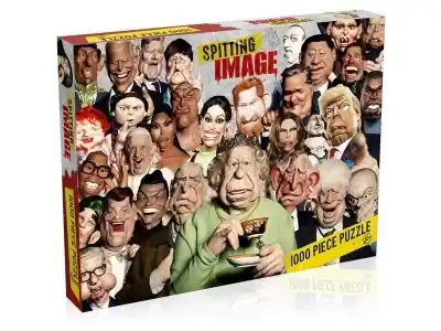Winning Moves Spitting Image (1000) - Sista chansen