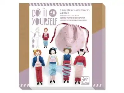 Djeco Do It Your Self - 5 Worry Dolls to Create | Så länge lagret räcker