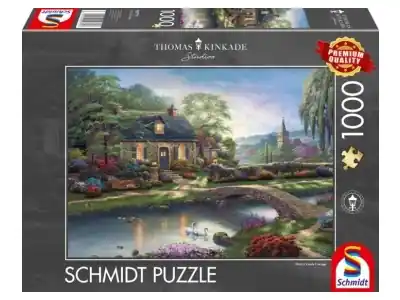 Under begränsad tid | Schmidt Thomas Kinkade Studios - Stoney Creek Cottage (1000)