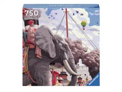 Ravensburger Art & Soul - Around the World in 80 Days (750) | I lager