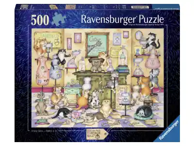 Expressleverans - Ravensburger Crazy Cats - Tabby & Co (500)