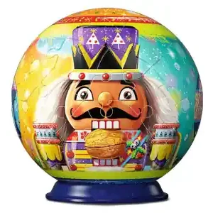 Bra pris | Ravensburger Puzzle Ball - Holiday Nutcracker, Purple Crown (55)