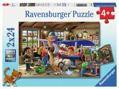 Ravensburger Airplane and Train Repairs (2 x 24) | Beställ idag
