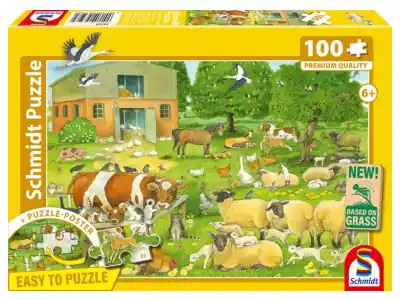 Extra bra pris | Schmidt Animal Families on the Farm (100)