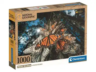 Clementoni National Geographics - Monarch Butterflies (1000) | Bästsäljare