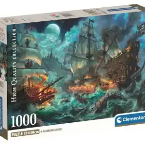 Topprodukt | Clementoni Pirates Battle (1000)