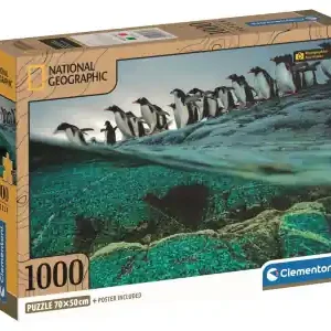 Under begränsad tid | Clementoni National Geographics - Gentoo Penguins (1000)