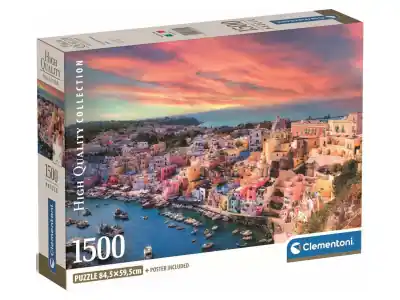 Clementoni Picturesque Procida Island (1500) | Hög kvalitet