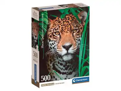 Nyhet | Clementoni Jaguar in the Jungle (500)