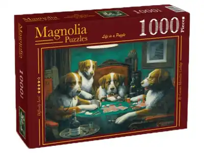 Outlet | Magnolia Dogs Playing Poker (1000)