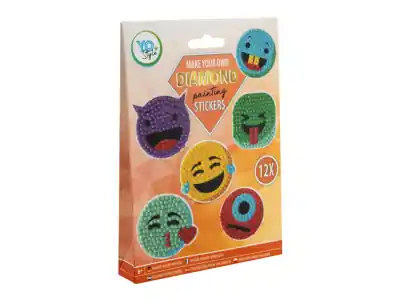 Ny lansering | Moxy Diamond Painting Stickers - Smiley‘s