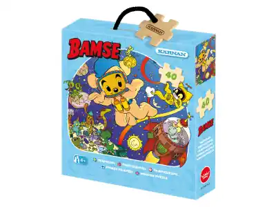 Kärnan Träpussel - Bamse i Rymden (40) | Kampanj