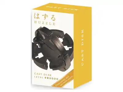 Hanayama - Mini Disk Black (Nivå 2/6) | Premium