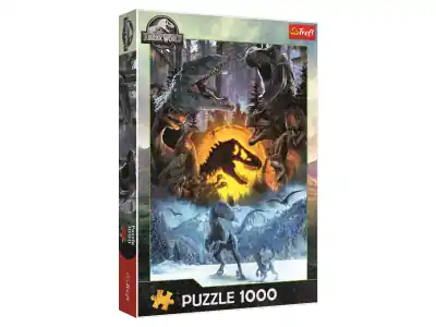 Ny lansering - Trefl Jurassic World - In the World of Jurassic Park (1000)