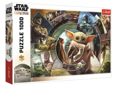 Passa på - Trefl Star Wars the Mandalorian - Grogu‘s Journey (1000)