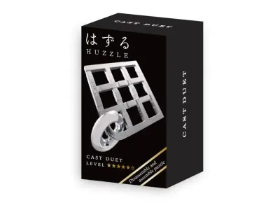 Favorit - Hanayama - Mini Duet Silver (Nivå 5/6)