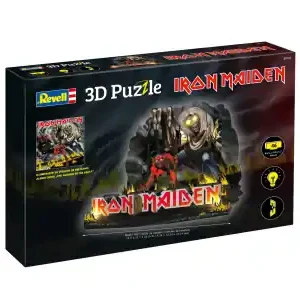 Revell 3D Puzzle LED - Band Logo Iron Maiden (46) - Passa på
