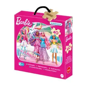 Nyhet i sortimentet | Kärnan Träpussel - Barbie (40)