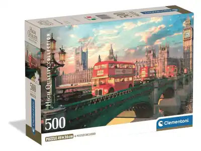 Nedsatt pris | Clementoni Dominic Davison - Westminster Bridge (500)