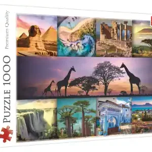 Begränsat antal - Trefl Collage, Africa (1000)