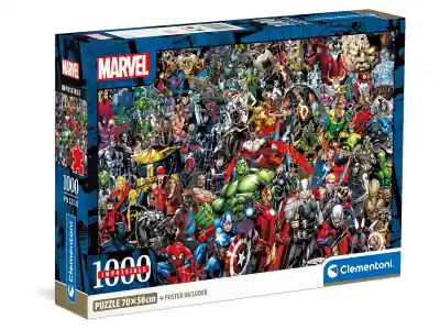 Finns att beställa | Clementoni Impossible Puzzle - Marvel (1000)