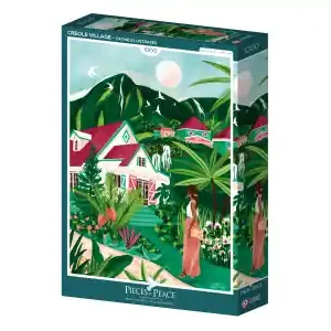 Pieces & Peace Creole Village (1000) | Sänkt pris