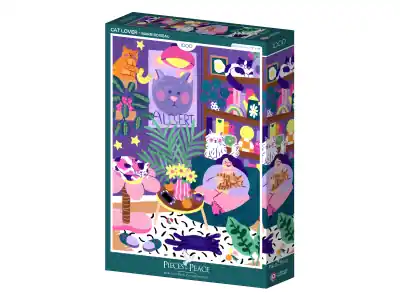 Pieces & Peace Cat Lover (1000) | Direkt från tillverkaren