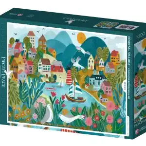 Pieces & Peace Coastal Village (1000) - Kampanjen går snart ut