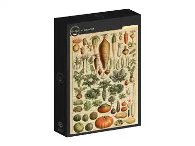 Hög kvalitet - Grafika Larousse - Vegetables and Vegetable Plants (1000)