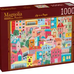 Premiumkvalitet - Magnolia Colorful Houses (1000)