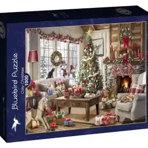 Bluebird Puzzle Cozy Christmas (1000) | Bästa pris