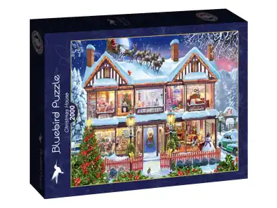 Fynd | Bluebird Puzzle Steve Crisp - Christmas House (2000)