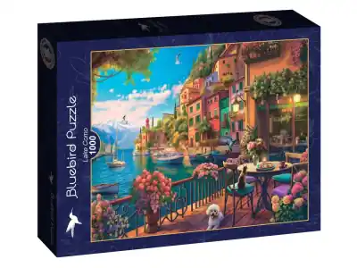 Sänkt pris | Bluebird Puzzle Lake Como (1000)
