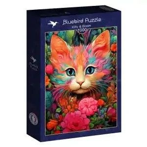 Bluebird Puzzle Kitty & Bloom (1000) | Ny produkt