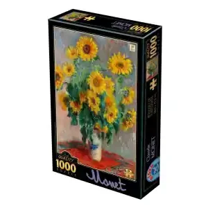 D-Toys Claude Monet - Bouquet of Sunflowers (1000) | Väl omtyckt