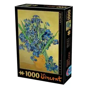 D-Toys Vincent Van Gogh - Irises (1000) - Kampanjpris
