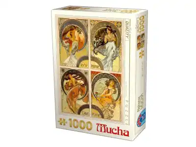 D-Toys Mucha - Arts (1000) - Hög kvalitet