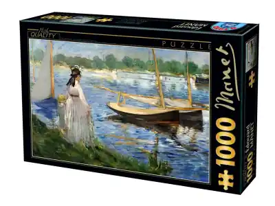 Lägg i varukorg | D-Toys Edouard Manet - The Banks of the Seine at Argenteuil (1000)