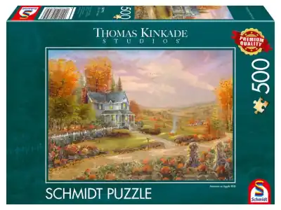 Precis inkommet | Schmidt Thomas Kinkade Studios - Autumn at Apple Hill (500)