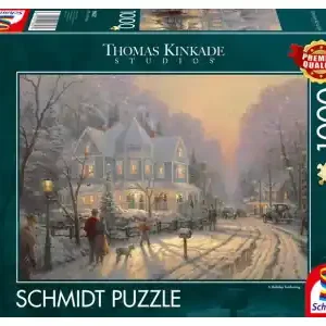 Beställ idag - Schmidt Thomas Kinkade Studios - A Holiday Gathering (1000)