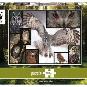 WWF Puzzle Owls (1000) - Erbjudande