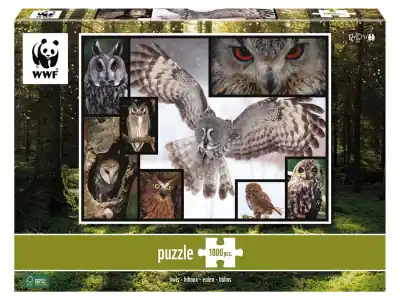 WWF Puzzle Owls (1000) - Erbjudande