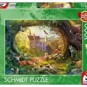 Bästa pris - Schmidt Lars Stewart - Fairy Tale Castle and Forest Magic (1000)