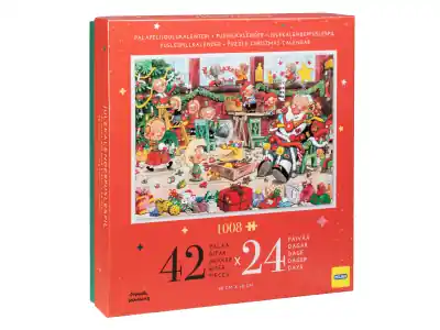 Peliko Pusselkalender - Julpyntningsdags! (1008) - Spara mer