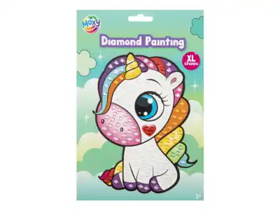 Topprodukt - Moxy Diamond Painting XL Stones - Enhörning