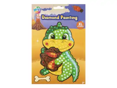 Moxy Diamond Painting XL Stones - Dinosaurie - Utförsäljning