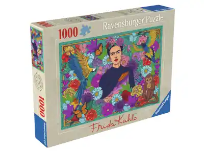 Ravensburger Frida Kahlo‘s Paradise - Parrot, Monkey and Blooms (1000) | Tillverkarpris