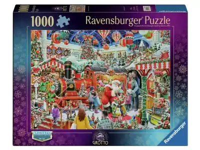Specialpris - Ravensburger Santa‘s Steam Train Grotto (1000)